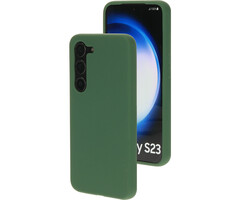 Mobiparts Mobiparts Silicone Cover voor Samsung Galaxy S23 - Forest Green