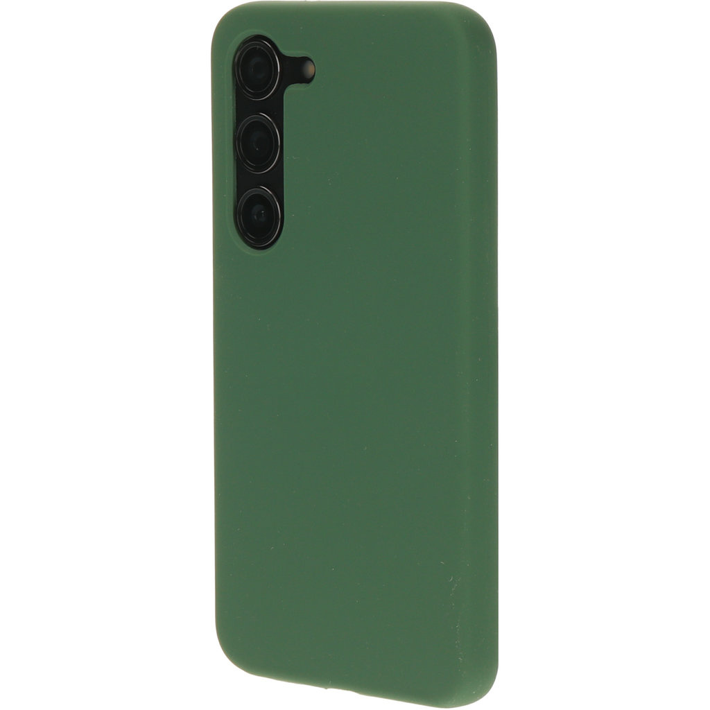 Mobiparts Mobiparts Silicone Cover voor Samsung Galaxy S23 - Forest Green