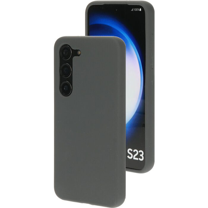 Mobiparts Mobiparts Silicone Cover Samsung Galaxy S23 Urban Grey