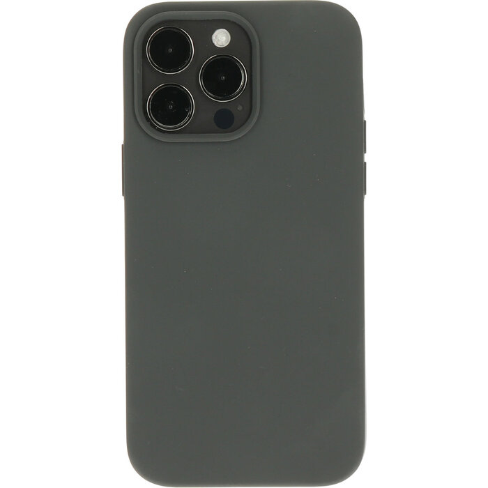Mobiparts Mobiparts Siliconen Hoesje voor Apple iPhone 14 Pro - Urban Grey