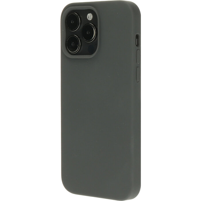Mobiparts Mobiparts Siliconen Hoesje voor Apple iPhone 14 Pro - Urban Grey