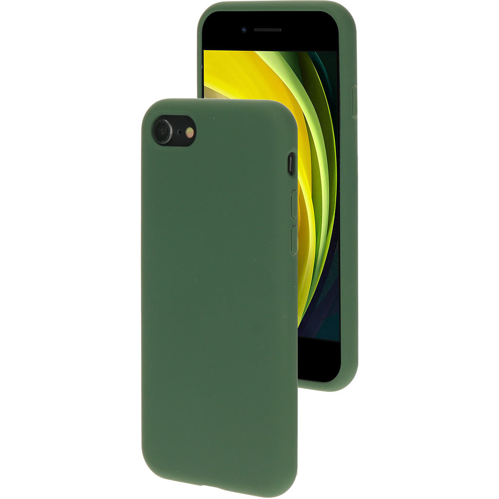 Mobiparts Mobiparts Siliconen Cover voor iPhone 7 / 8 / SE (2020/2022) - Forest Green