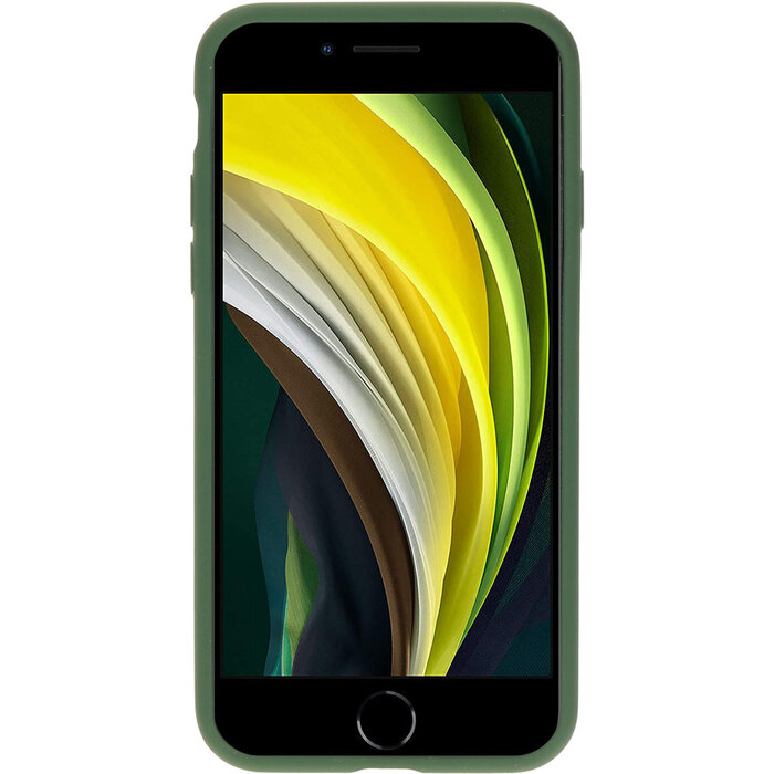 Mobiparts Mobiparts Siliconen Cover voor iPhone 7 / 8 / SE (2020/2022) - Forest Green