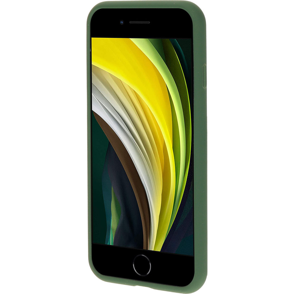 Mobiparts Mobiparts Siliconen Cover voor iPhone 7 / 8 / SE (2020/2022) - Forest Green