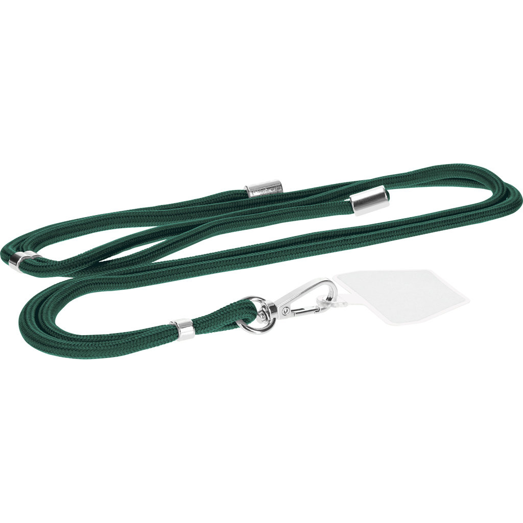 Mobiparts Mobiparts Universeel Telefoonkoord - Forest Green - Verstelbaar tot 1,5m