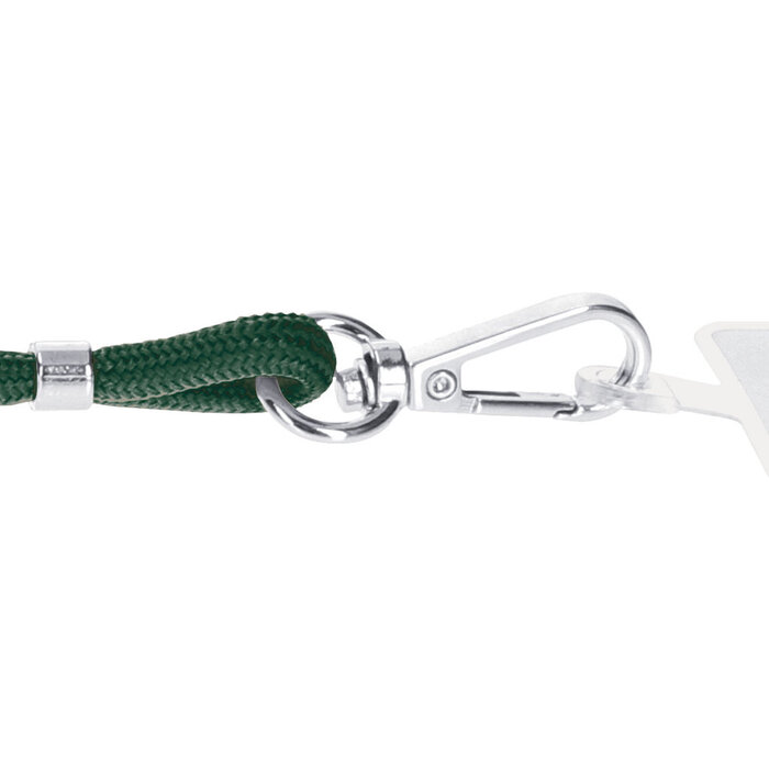 Mobiparts Mobiparts Universeel Telefoonkoord - Forest Green - Verstelbaar tot 1,5m
