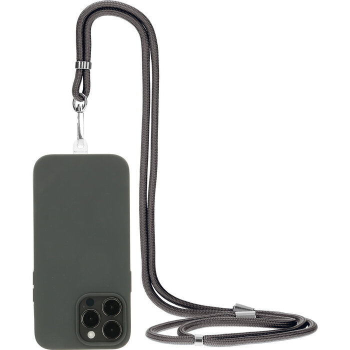 Mobiparts Mobiparts Universal Phonecord Telefoonkoord - Urban Grey