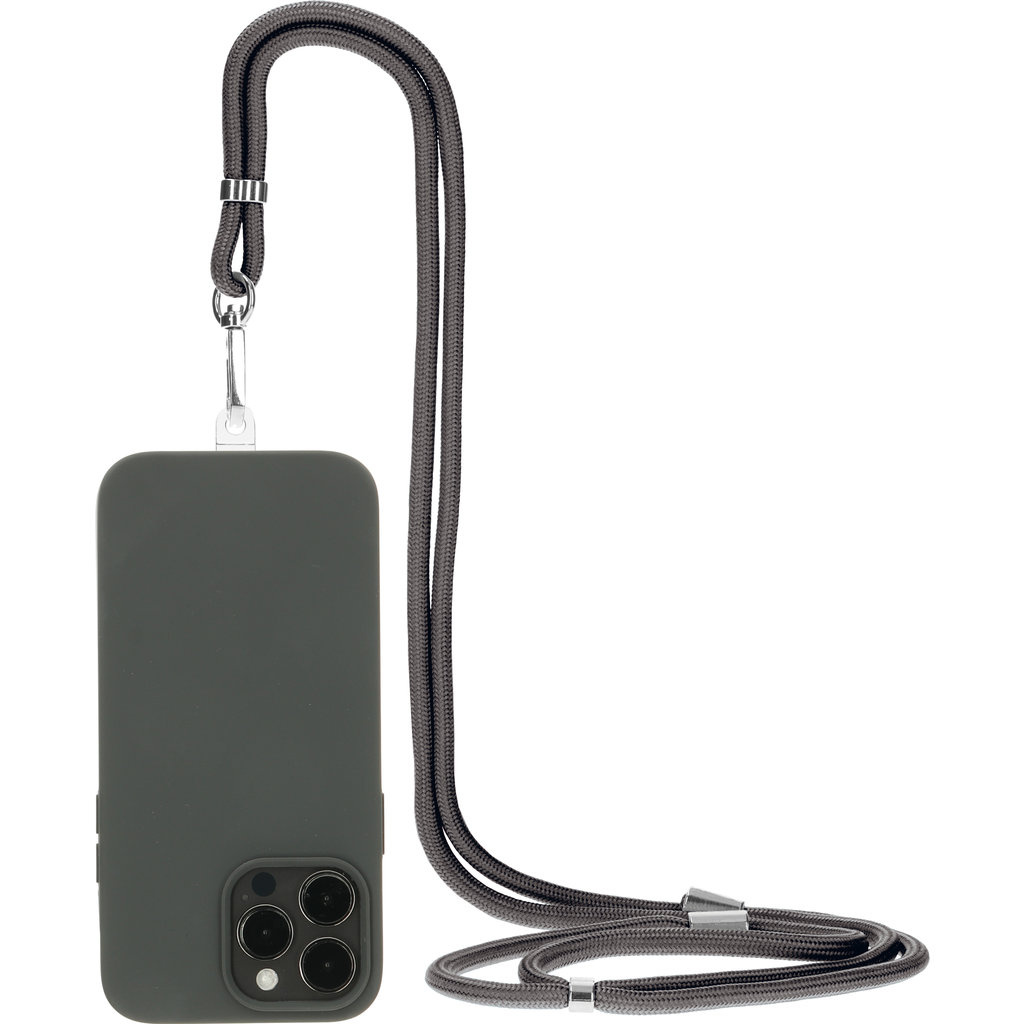 Mobiparts Mobiparts Universal Phonecord Telefoonkoord - Urban Grey