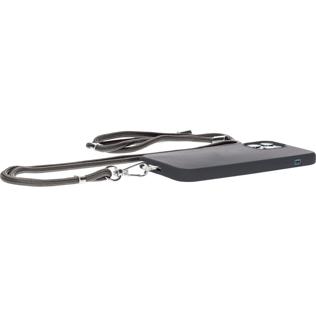 Mobiparts Mobiparts Universal Phonecord Telefoonkoord - Urban Grey