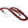 Mobiparts Universeel Telefoonkoord - Verstelbaar - Plum Red