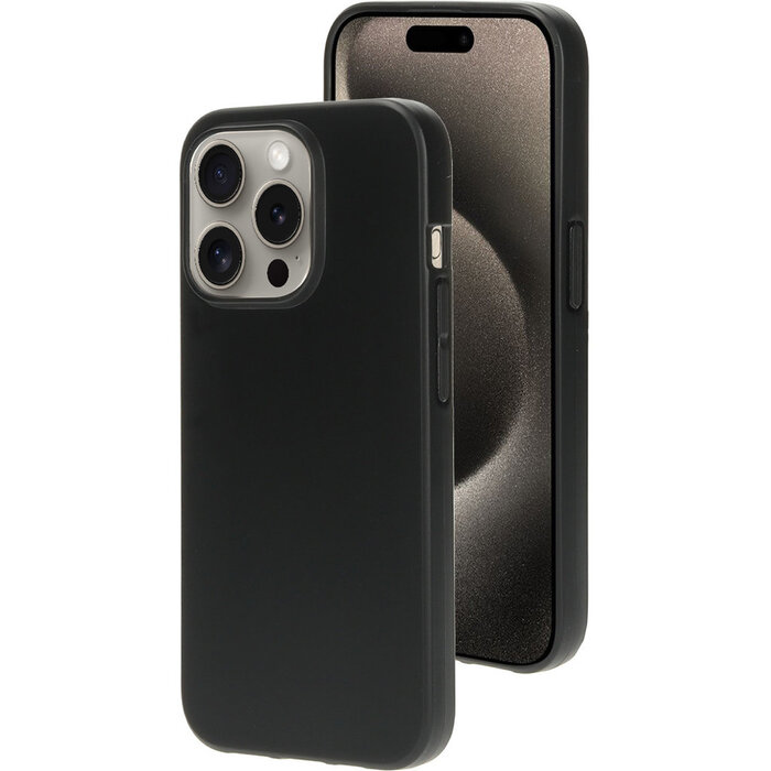Mobiparts Mobiparts Classic TPU Case voor iPhone 15 Pro - Matzwart