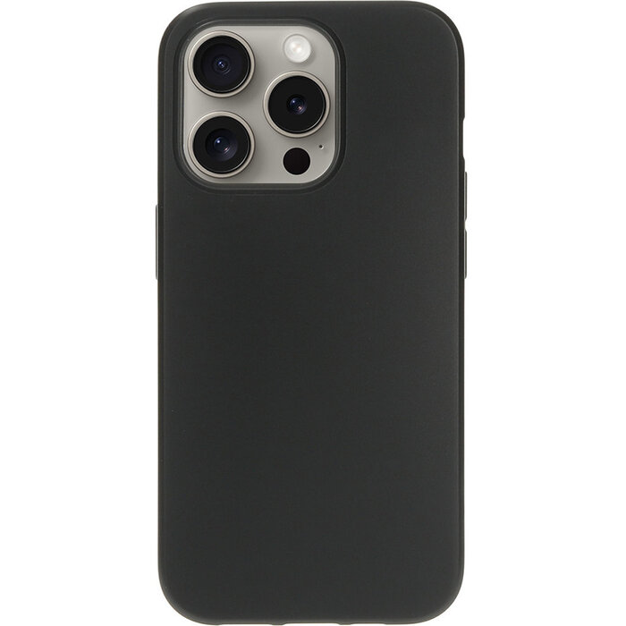 Mobiparts Mobiparts Classic TPU Case voor iPhone 15 Pro - Matzwart