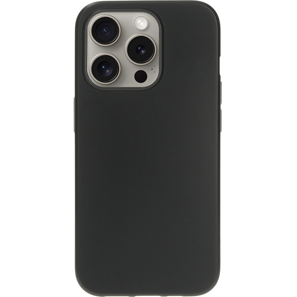 Mobiparts Mobiparts Classic TPU Case voor iPhone 15 Pro - Matzwart