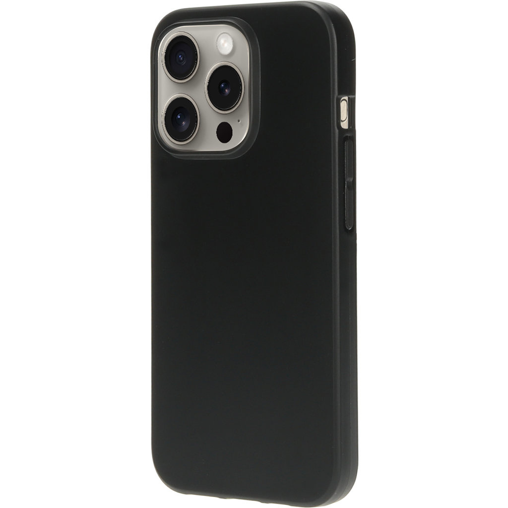 Mobiparts Mobiparts Classic TPU Case voor iPhone 15 Pro - Matzwart