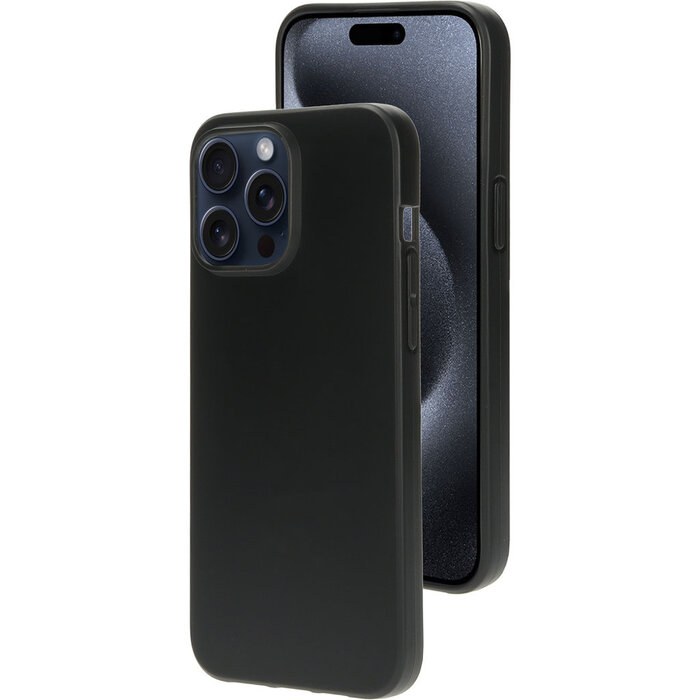 Mobiparts Mobiparts Classic TPU Case voor iPhone 15 Pro Max - Matzwart