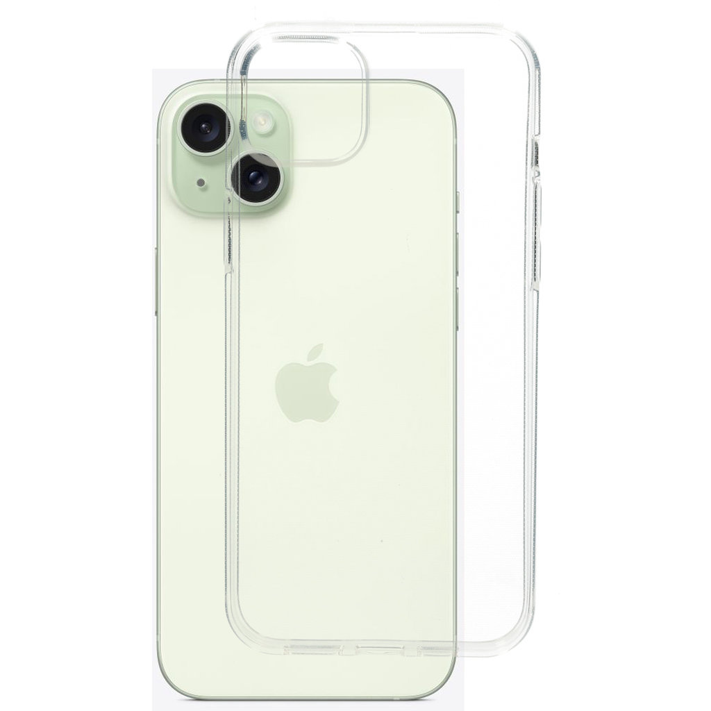 Mobiparts Mobiparts Classic TPU Case voor Apple iPhone 15 Plus - Transparant