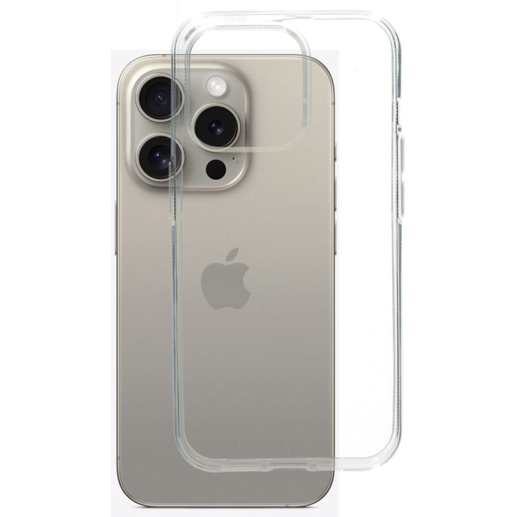 Mobiparts Mobiparts Classic TPU Case voor Apple iPhone 15 Pro - Transparant