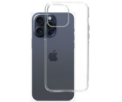 Mobiparts Mobiparts Classic TPU Case voor iPhone 15 Pro Max - Transparant