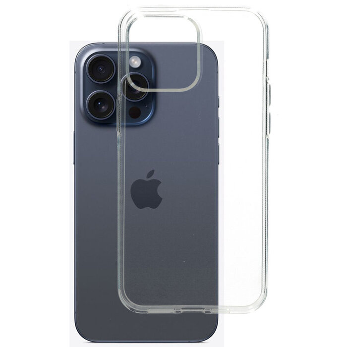 Mobiparts Mobiparts Classic TPU Case voor Apple iPhone 15 Pro Max - Transparant