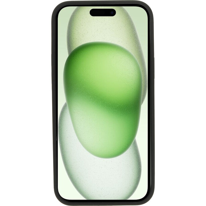 Mobiparts Mobiparts Silicone Cover voor iPhone 15 Plus - MagSafe - Zwart