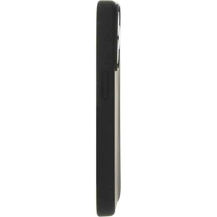 Mobiparts Mobiparts Silicone Cover voor iPhone 15 Pro - MagSafe Compatibel - Zwart