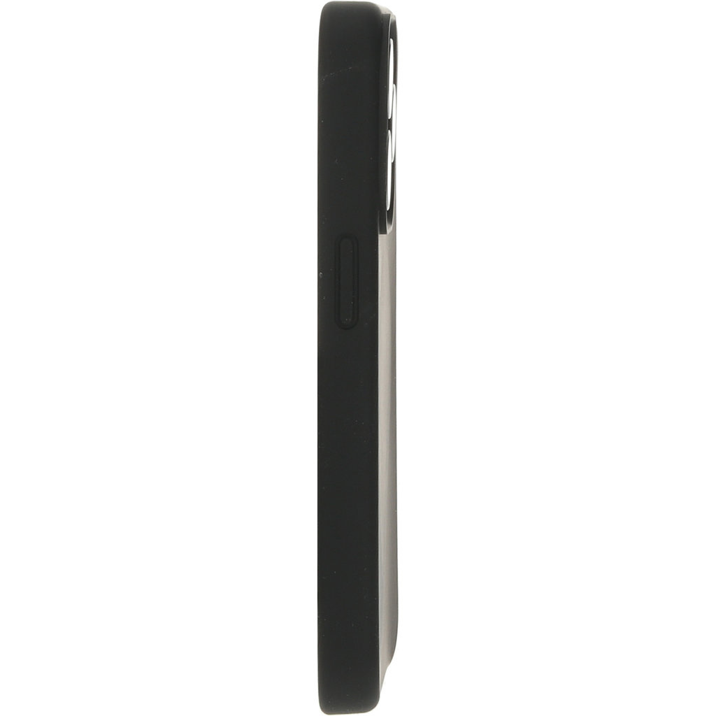 Mobiparts Mobiparts Silicone Cover voor iPhone 15 Pro - MagSafe Compatibel - Zwart