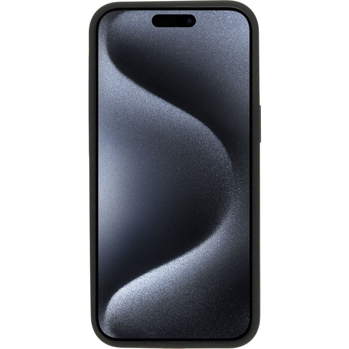 Mobiparts Mobiparts Siliconen Hoesje iPhone 15 Pro Max - MagSafe Compatibel - Zwart