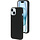 Mobiparts Siliconen Cover voor iPhone 15 / 14 / 13 - Zwart
