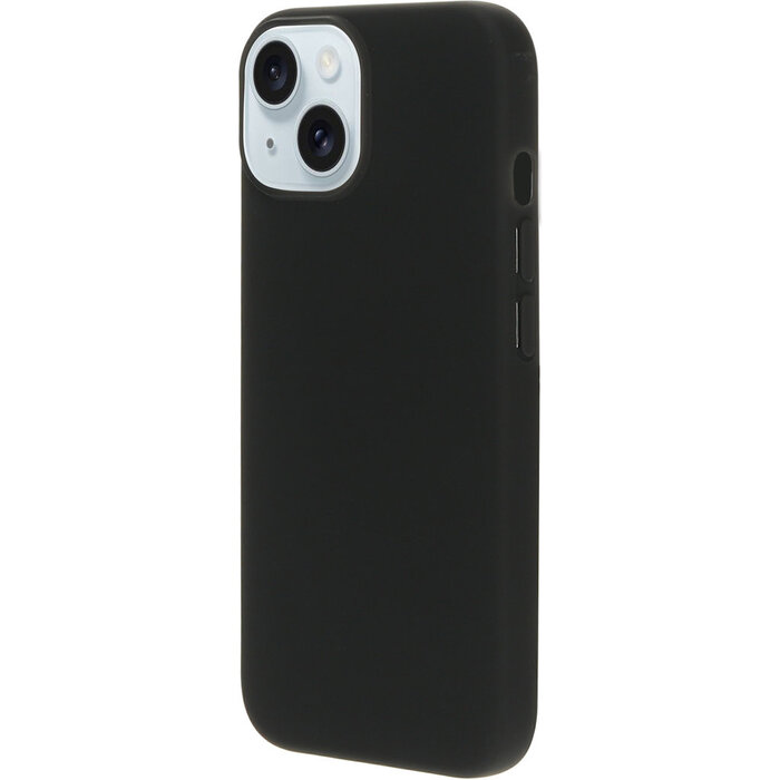 Mobiparts Mobiparts Siliconen Cover voor iPhone 15 / 14 / 13 - Zwart