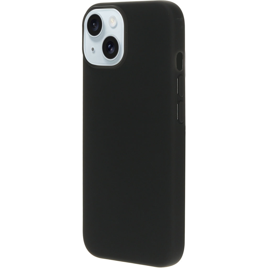 Mobiparts Mobiparts Siliconen Cover voor iPhone 15 / 14 / 13 - Zwart