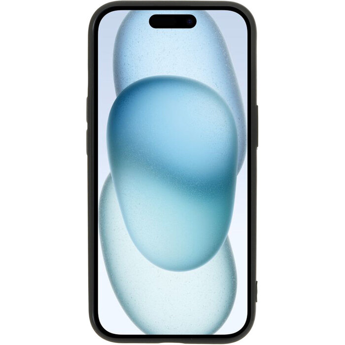 Mobiparts Mobiparts Siliconen Cover voor iPhone 15 / 14 / 13 - Zwart