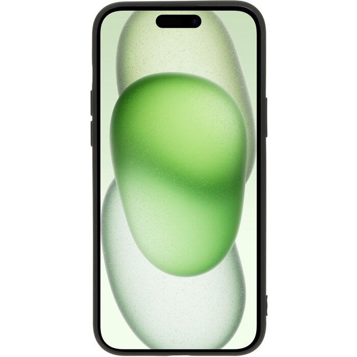 Mobiparts Mobiparts Silicone Cover voor Apple iPhone 15 Plus - Zwart