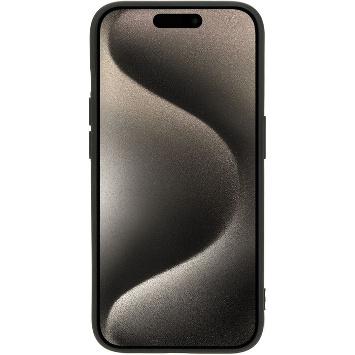 Mobiparts Mobiparts Silicone Cover voor iPhone 15 Pro - Zwart