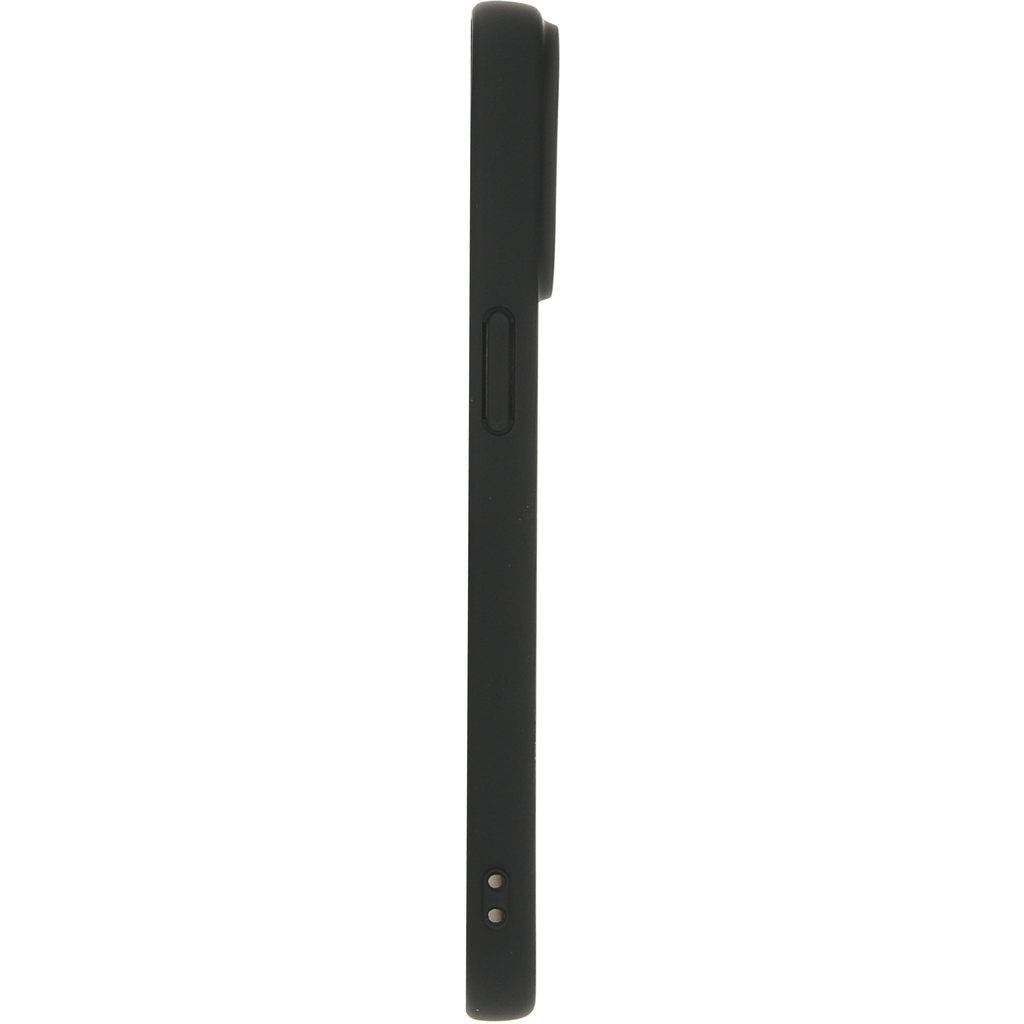 Mobiparts Mobiparts Silicone Cover voor iPhone 15 Pro Max - Zwart