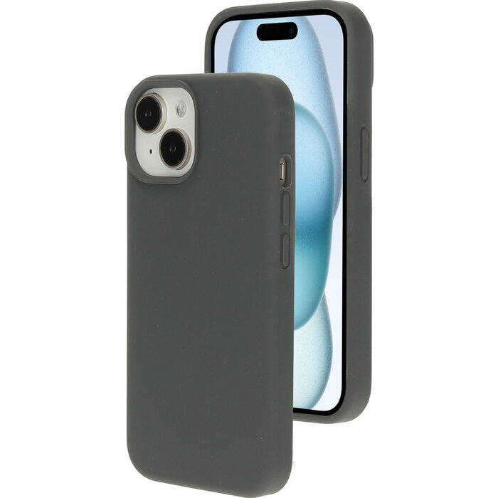 Mobiparts Mobiparts Silicone Cover Apple iPhone 15 Urban Grey