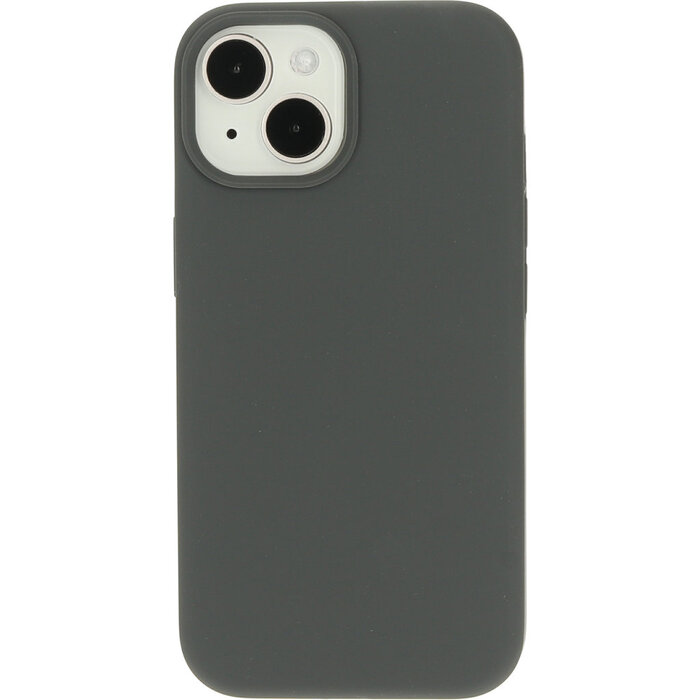 Mobiparts Mobiparts Silicone Cover voor iPhone 15 - Urban Grey