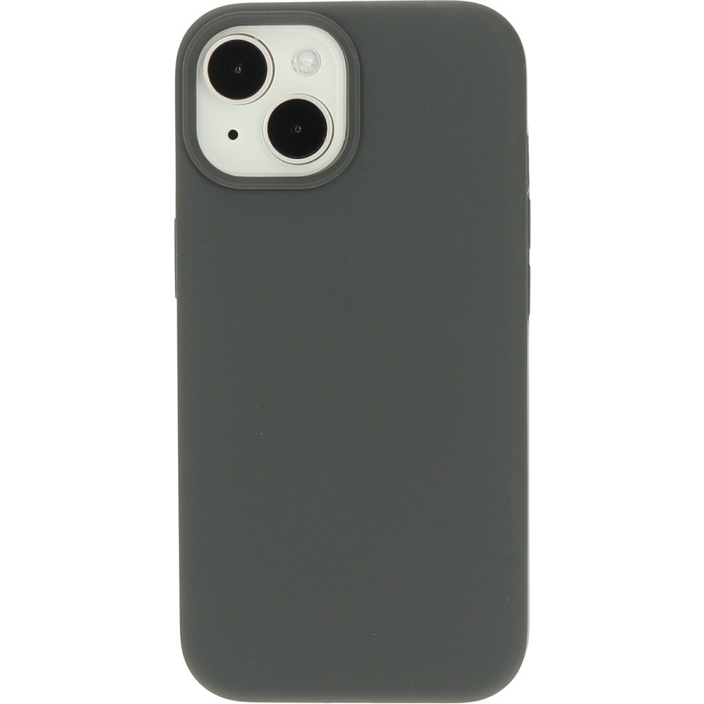 Mobiparts Mobiparts Silicone Cover voor iPhone 15 - Urban Grey