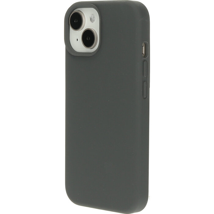 Mobiparts Mobiparts Silicone Cover voor iPhone 15 - Urban Grey
