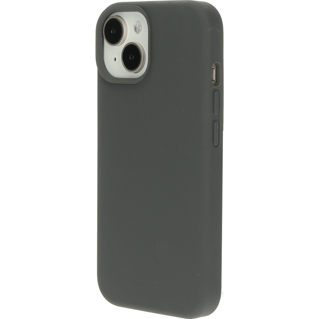 Mobiparts Mobiparts Silicone Cover voor iPhone 15 - Urban Grey