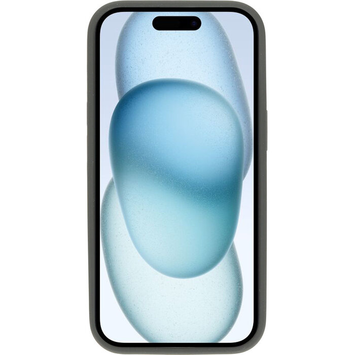 Mobiparts Mobiparts Silicone Cover voor iPhone 15 - Urban Grey