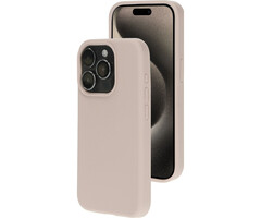 Mobiparts Mobiparts Silicone Cover voor Apple iPhone 15 Pro - Soft Salmon