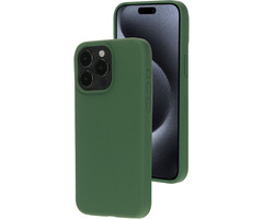 Mobiparts Mobiparts Silicone Cover voor iPhone 15 Pro Max - Forest Green