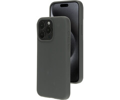 Mobiparts Mobiparts Silicone Cover voor iPhone 15 Pro Max - Urban Grey