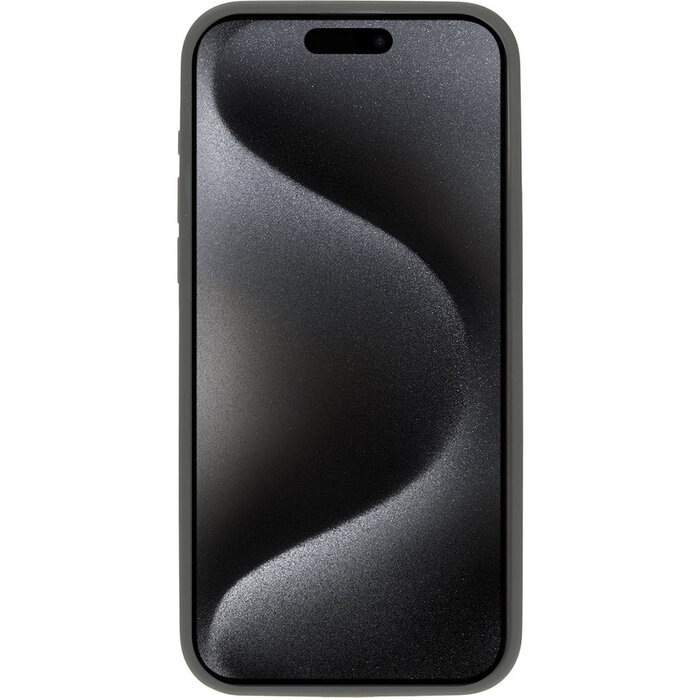 Mobiparts Mobiparts Silicone Cover voor iPhone 15 Pro Max - Urban Grey