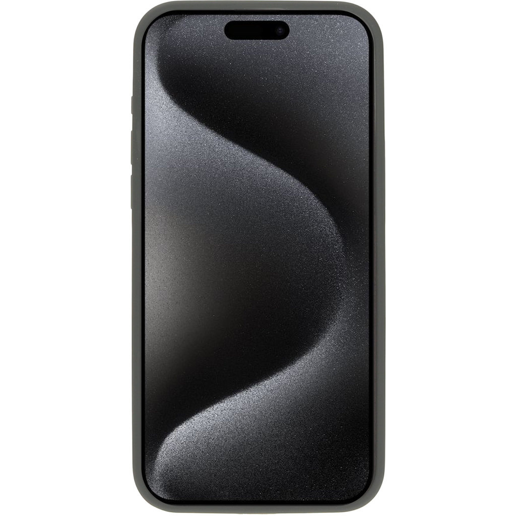 Mobiparts Mobiparts Silicone Cover voor iPhone 15 Pro Max - Urban Grey