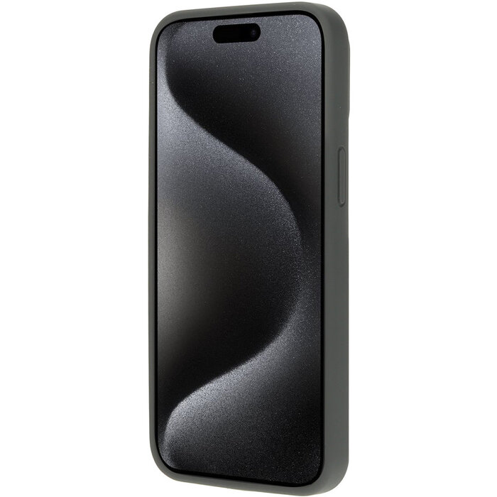 Mobiparts Mobiparts Silicone Cover voor iPhone 15 Pro Max - Urban Grey