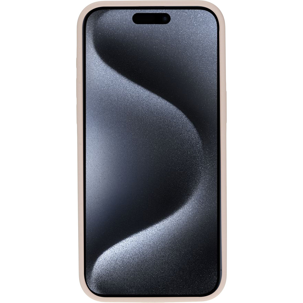 Mobiparts Mobiparts Silicone Cover voor iPhone 15 Pro Max - Soft Salmon