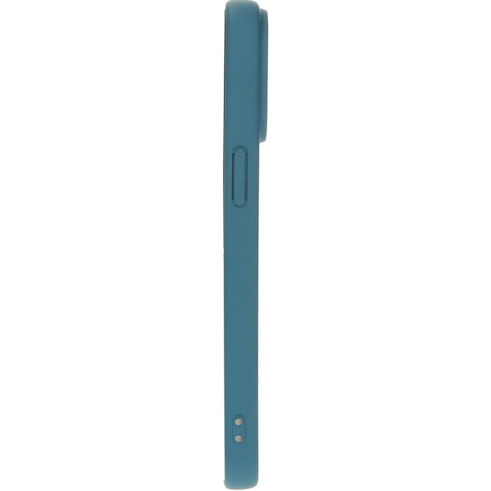 Mobiparts Mobiparts Silicone Cover voor iPhone 15 Pro Max - Blueberry Blue