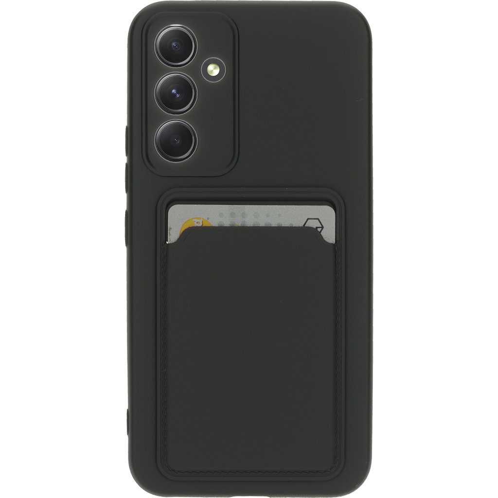 Mobiparts Mobiparts Classic TPU Case with Cardholder Samsung Galaxy A54 4G/5G Matt Black