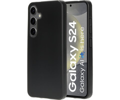 Mobiparts Mobiparts Classic TPU Case voor Samsung Galaxy S24 - Mat Zwart